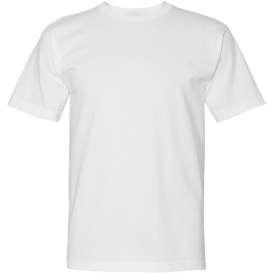 Bayside 5040 USA-Made 100% Cotton Short Sleeve T-Shirt - White