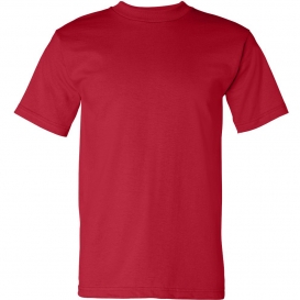 Bayside 5100 USA-Made Short Sleeve T-Shirt - Red