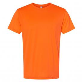 Bayside 5300 USA-Made Performance T-Shirt - Bright Orange
