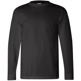 Bayside 6100 USA-Made Long Sleeve T-Shirt - Black