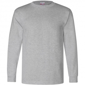 Bayside 6100 Usa Made Long Sleeve T Shirt Dark Ash Fullsource Com