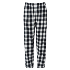 Boxercraft BM6624 Harley Flannel Pants - Black/White Buffalo Plaid