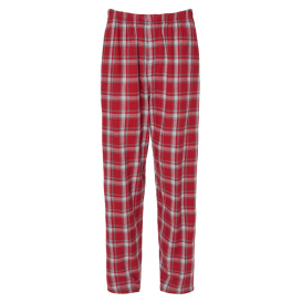 Boxercraft BM6624 Harley Flannel Pants - Heritage Garnet Plaid