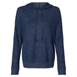 Boxercraft BW1501 Women\'s Cuddle Fleece Hooded Pullover - Navy Heather