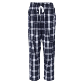 Boxercraft BW6620 Women\'s Haley Flannel Pants - Navy/Silver