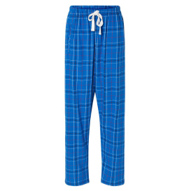 Boxercraft BW6620 Women\'s Haley Flannel Pants - Royal Field Day Plaid