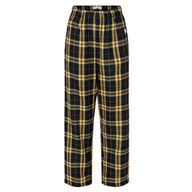 Boxercraft BY6624 Youth Flannel Pants - Black/Gold