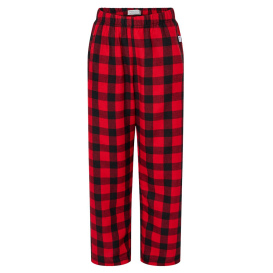 Boxercraft BY6624 Youth Flannel Pants - Red/Black Buffalo 