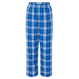 Boxercraft BY6624 Youth Flannel Pants - Royal/Silver 