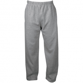 C2 Sport 5577 Open Bottom Sweatpant with Pockets - Oxford