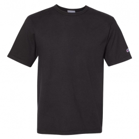 Champion CD100 Garment Dyed Short Sleeve T-Shirt - Black