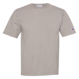 Champion CD100 Garment Dyed Short Sleeve T-Shirt - Concrete