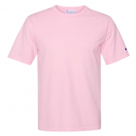 Champion CD100 Garment Dyed Short Sleeve T-Shirt - Pink Candy