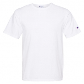 Champion CD100 Garment Dyed Short Sleeve T-Shirt - White