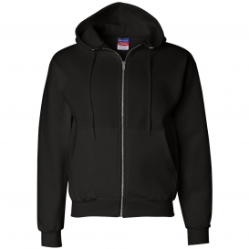 Champion S800 Double Dry Eco Full-Zip Hooded Sweatshirt - Black