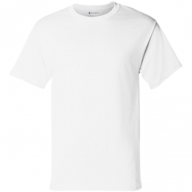 Champion T425 Short Sleeve T-Shirt - White