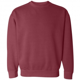 Comfort Colors 1566 Garment-Dyed Sweatshirt - Crimson
