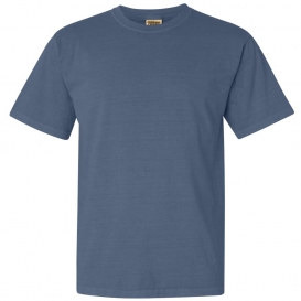 Comfort Colors 1717 Garment Dyed Heavyweight T-Shirt - Blue Jean