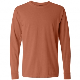Comfort Colors 6014 Garment-Dyed Heavyweight Long Sleeve T-Shirt - Yam