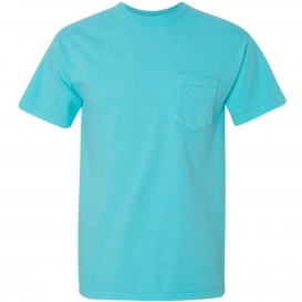 Comfort Colors 6030 Garment-Dyed Heavyweight Pocket T-Shirt - Lagoon