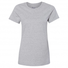 Champion CP20 Women\'s Premium Fashion Classics Short Sleeve T-Shirt - Oxford Grey