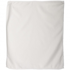 Carmel Towel Company C1118M Microfiber Rally Towel - White