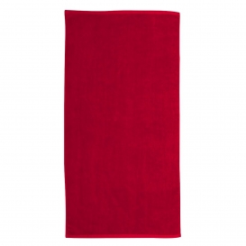 Carmel Towel Company C3060 Velour Beach Towel - Red