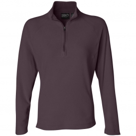DRI DUCK 9397 Nano-Fleece Women\'s Fusion Quarter-Zip Pullover - Plum
