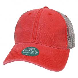 Legacy DTA Dashboard Trucker Cap - Scarlet Red/Grey