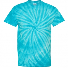 Dyenomite 200CY Cyclone Pinwheel Short Sleeve T-Shirt - Turquoise