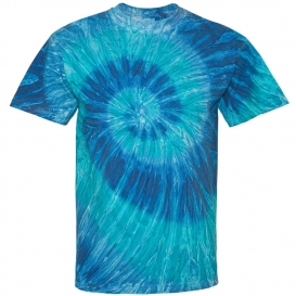 Dyenomite 200RP Ripple Pigment Dyed T-Shirt - Blue Ripple