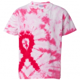 Dyenomite 20BAR Youth Awareness Ribbon T-Shirt - Pink