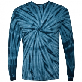 Dyenomite 240CY Cyclone Pinwheel Long Sleeve T-Shirt - Navy