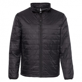 Independent Trading Co. EXP100PFV Puffer Jacket - Black