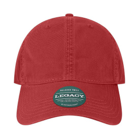 Legacy EZA Relaxed Twill Dad Hat - Cardinal
