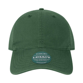 Legacy EZA Relaxed Twill Dad Hat - Dark Green