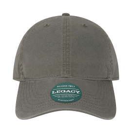 Legacy EZA Relaxed Twill Dad Hat - Dark Grey