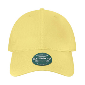 Legacy EZA Relaxed Twill Dad Hat - Lemon