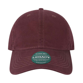 Legacy EZA Relaxed Twill Dad Hat - Maroon