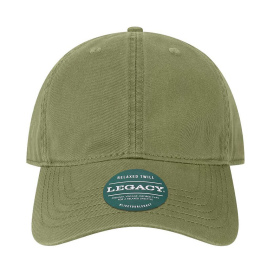 Legacy EZA Relaxed Twill Dad Hat - Moss Green