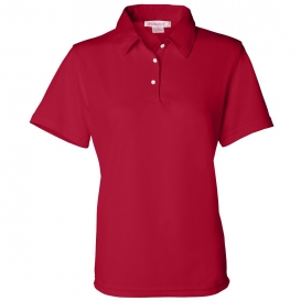 Sierra Pacific 5469 Women\'s Moisture Free Mesh Sport Shirt - Red