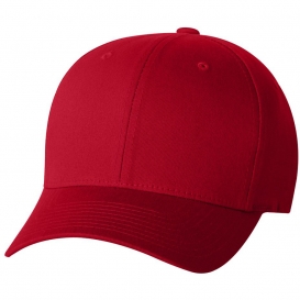 Flexfit 5001 V-Flex Twill Cap - Red | Full Source