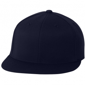Flexfit 6210FF Flat Bill Cap - Dark Navy