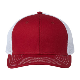 The Game GB452E Everyday Trucker Cap - Cardinal/White