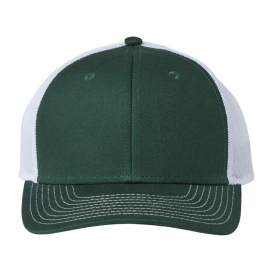 The Game GB452E Everyday Trucker Cap - Dark Green/White
