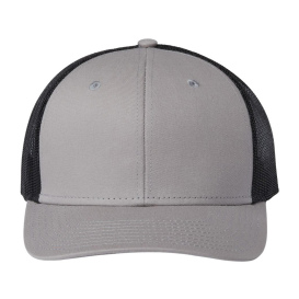 The Game GB452E Everyday Trucker Cap - Grey/Black