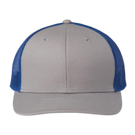 The Game GB452E Everyday Trucker Cap - Grey/Royal