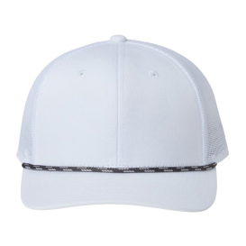 The Game GB452R Everyday Rope Trucker Cap - White/White