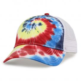The Game GB470 Lido Tie-Dyed Trucker - Rainbow