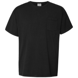 ComfortWash GDH150 Garment-Dyed Pocket T-Shirt - Black